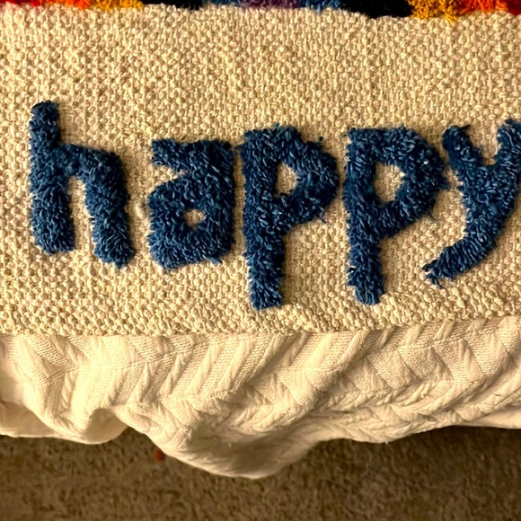 Happy Rainbow Needlepoint Art - Picture 2 of 4